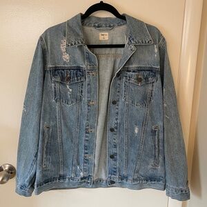 Gap Oversized Denim Jacket, Medium